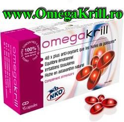 omegakrill este primul produs in lume care ofera un aport de integrate acizilor grasi omega 3-ulei