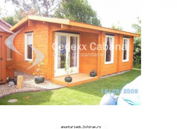 casuta fraser 6x4m este una dintre cele mai vandute casute, iar pretul de 7894 ron (tva  inclus)