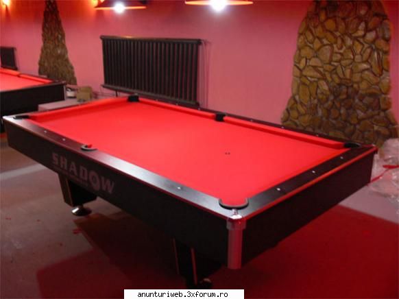 oferta mese de biliard, mese de snooker la pret de mese biliard toate marimile, lemn masiv, pal